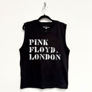 Pink Floyd Stencil Logo Black T-Shirt