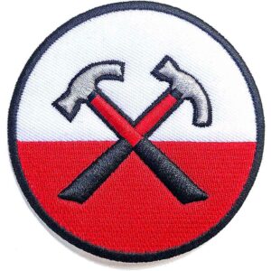 Pink Floyd The Wall 3D Hammers Circle Patch