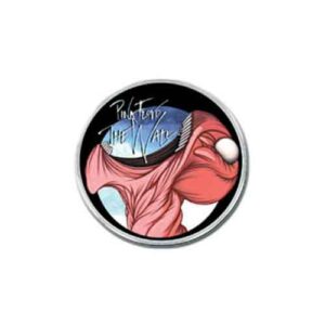 Pink Floyd The Wall Eat Head Logo Pin Badge