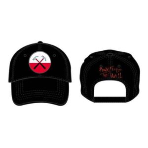 Pink Floyd The Wall Hammers Logo Black Baseball Cap