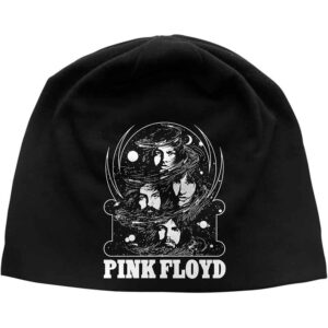 Pink Floyd Unisex Cosmic Faces Black Beanie Hat