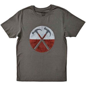 Pink Floyd Vintage The Wall Hammers Charcoal Grey Vintage Style T-Shirt