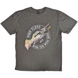 Pink Floyd Wish You Were Here 1975 Charcoal Grey T-Shirt
