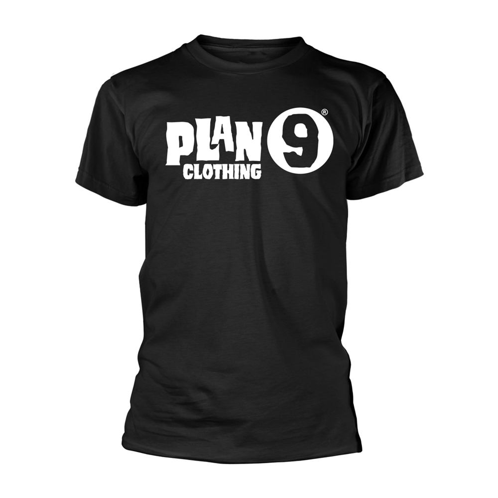 Plan9 – Logo Large (white) T-Shirt