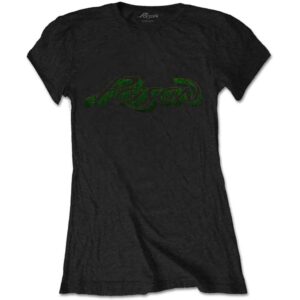 Poison Vintage Logo Black Ladies T-Shirt