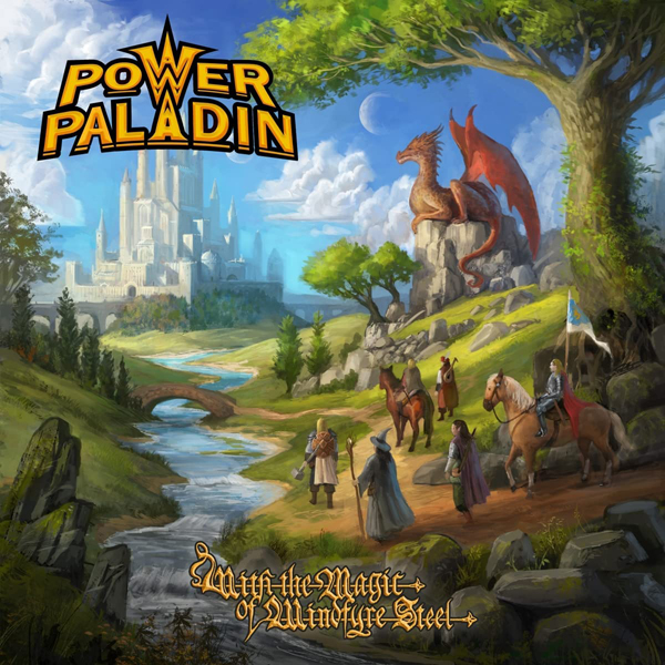 Power Paladin – WITH THE MAGIC OF WINDFYRE STEEL (RED/WHITE MARBLE VINYL) Vinyl LP