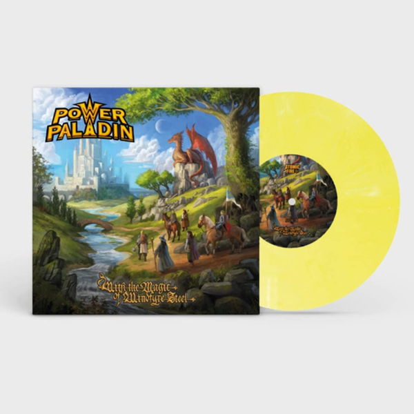 Power Paladin – WITH THE MAGIC OF WINDFYRE STEEL (WHITE/ORANGE MARBLE VINYL) Vinyl LP