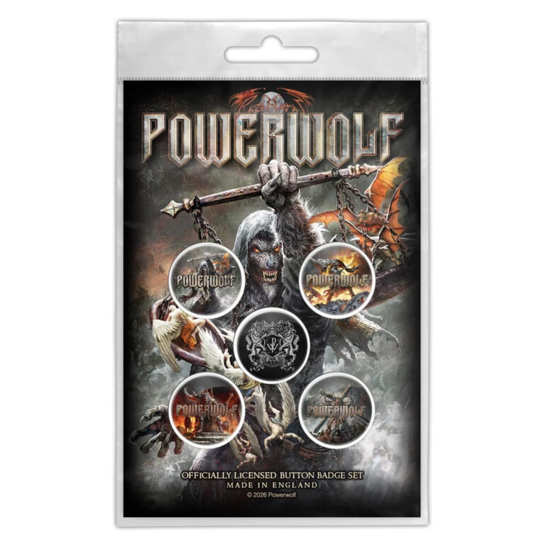 Powerwolf Call Of The Wild Badge Pack