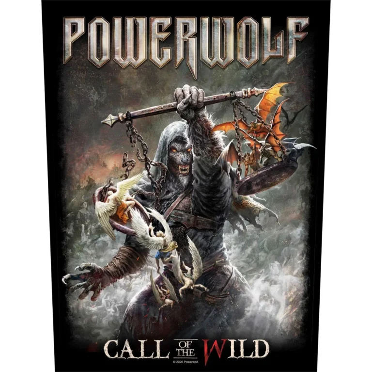 Powerwolf Call Of The Wild Back Patch