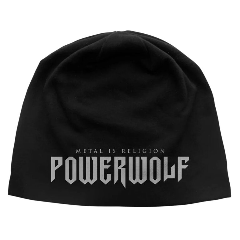 Powerwolf Metal Is Religion JD Print Beanie Hat