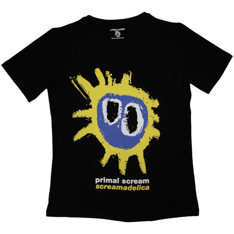 Primal Scream Screamadelica Ladies T-Shirt