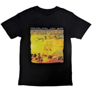 Primus Sailing The Seas Of Cheese Black T-Shirt