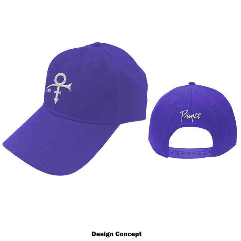 Prince White Symbol Baseball Cap