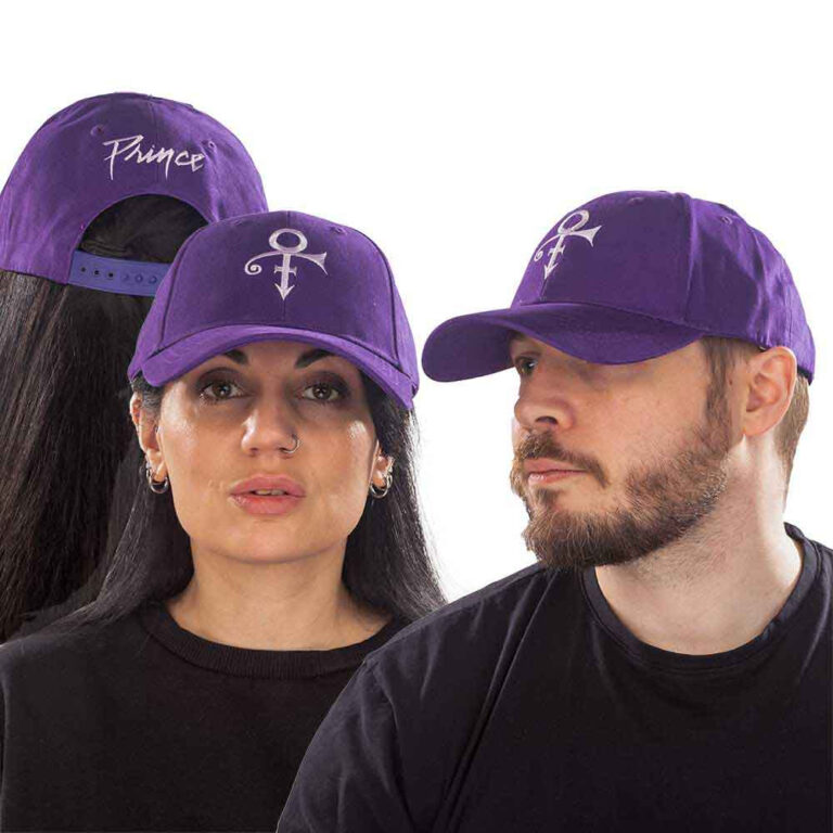 Prince White Symbol Baseball Cap