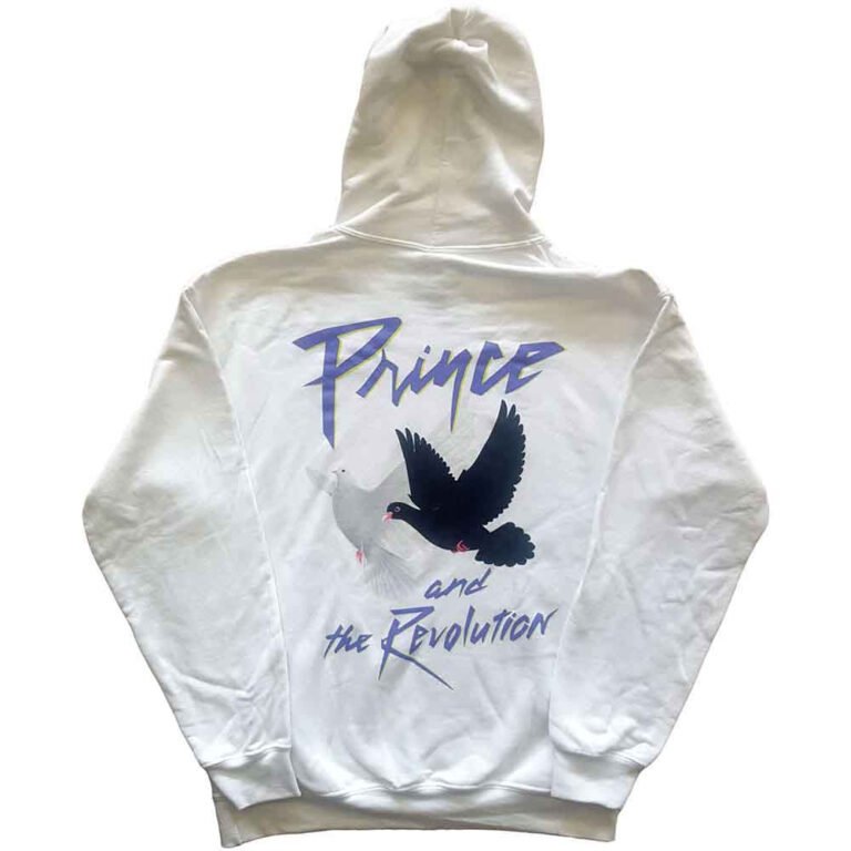 Prince Faces & Doves Pullover Hoodie