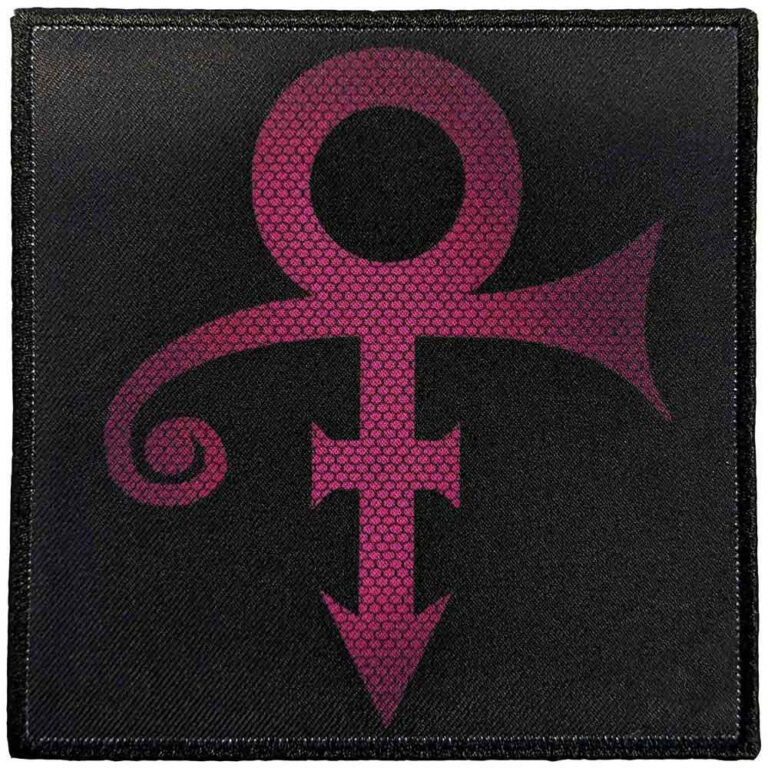 Prince Hexagonally Textured Symbol Patch