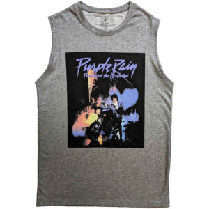 Prince Purple Rain Grey T-Shirt