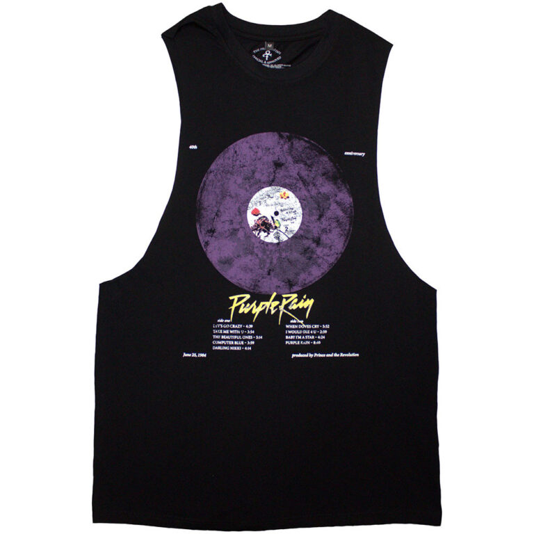 Prince Purple Rain Disc Vest