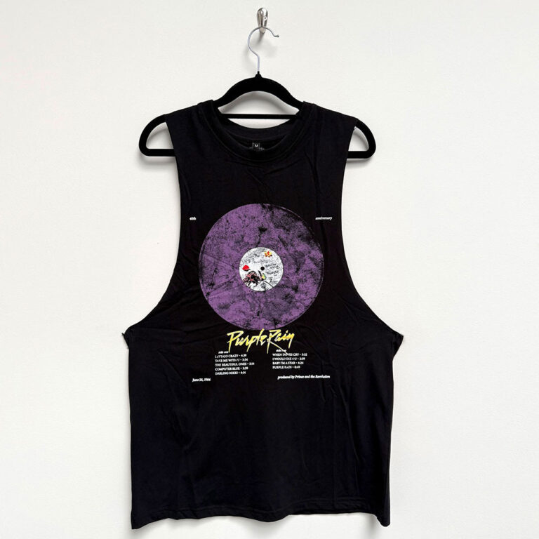 Prince Purple Rain Disc Vest