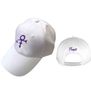 Prince Purple Symbol White Baseball Cap