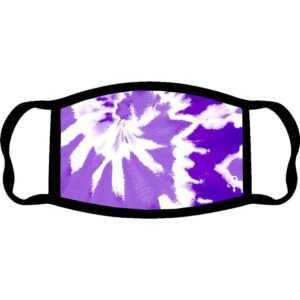 Prince Tie-Dye Love Symbol Black Face Mask