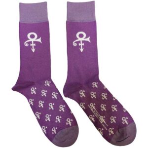 Prince Unisex Symbol Purple UK Size 7 - 11 Ankle Socks