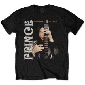 Prince Welcome 2 America Black T-Shirt