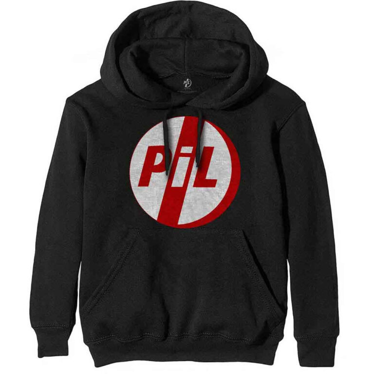 PIL Public Image Ltd Logo Black Pullover Hoodie