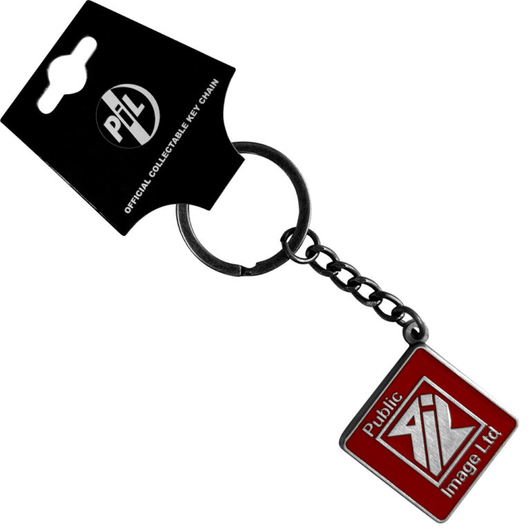 PIL Public Image Ltd New Logo Red Keychain