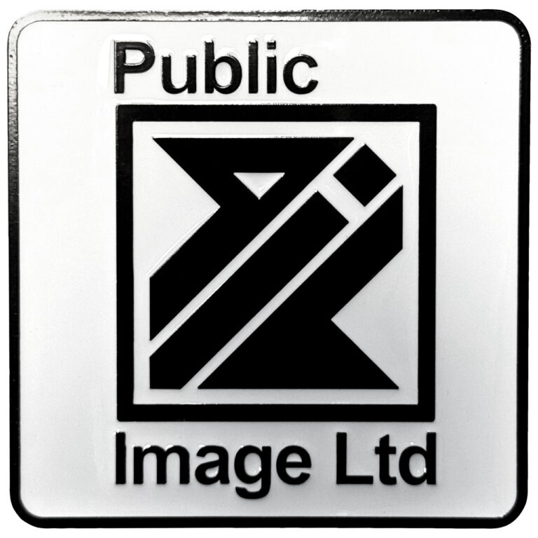PIL Public Image Ltd Premium New Logo Black & White Fridge Magnet