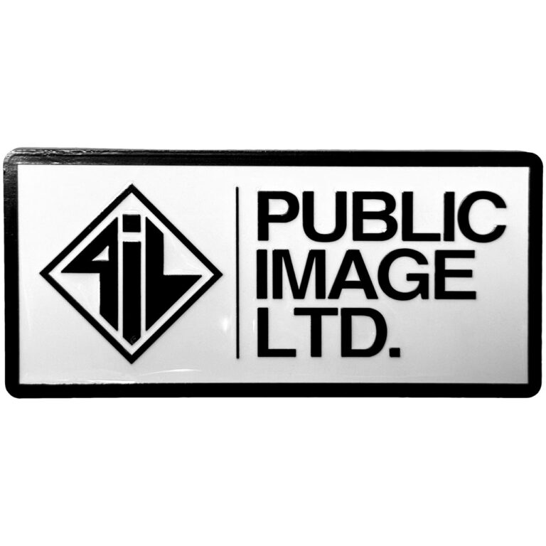 PIL Public Image Ltd Premium New Logo Stacked Text Fridge Magnet
