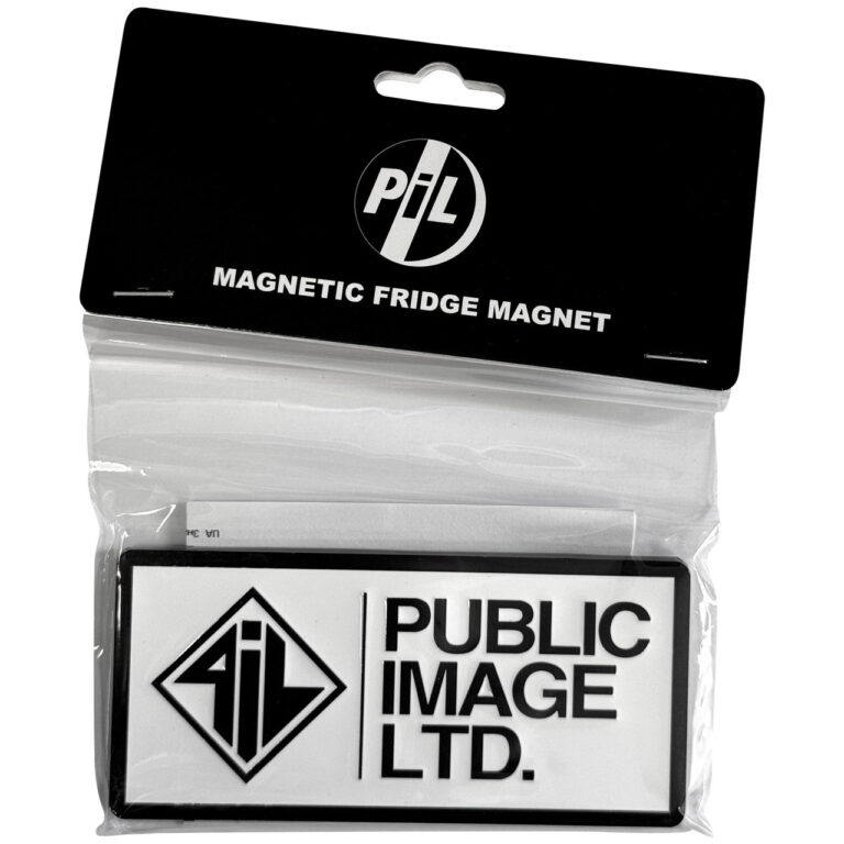 PIL Public Image Ltd Premium New Logo Stacked Text Fridge Magnet