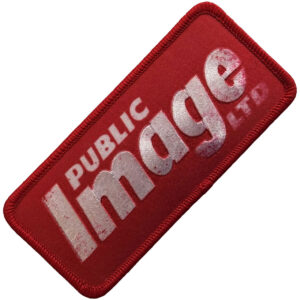 PIL Public Image Ltd News Logo Woven Patch