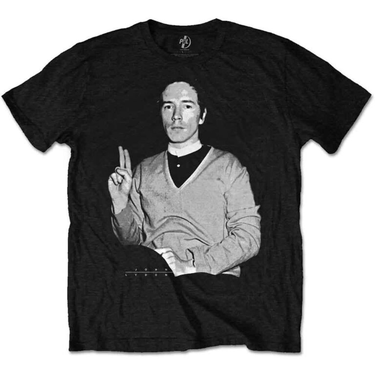 PIL Public Image Ltd Peace Black T-Shirt