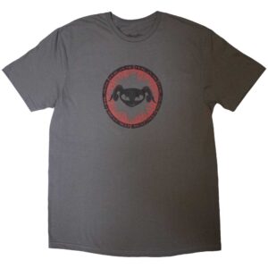 Puscifer Flame Logo Charcoal Grey T-Shirt