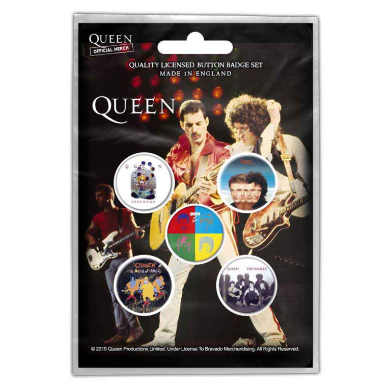 Queen Later Albums Badge Pack