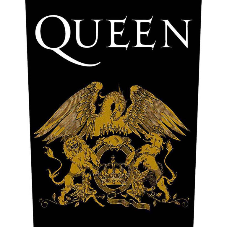 Queen Crest Back Patch