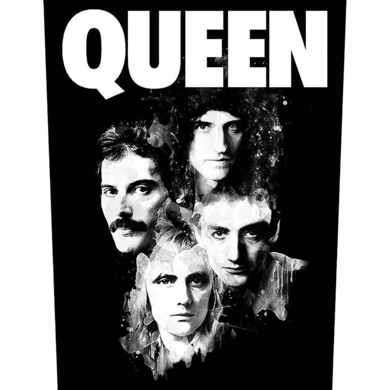 Queen Faces Back Patch