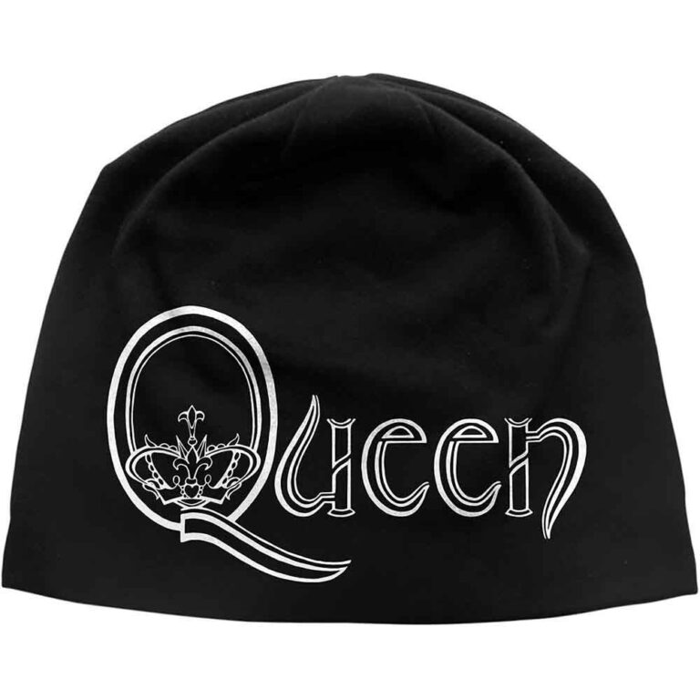 Queen Logo JD Print Beanie Hat