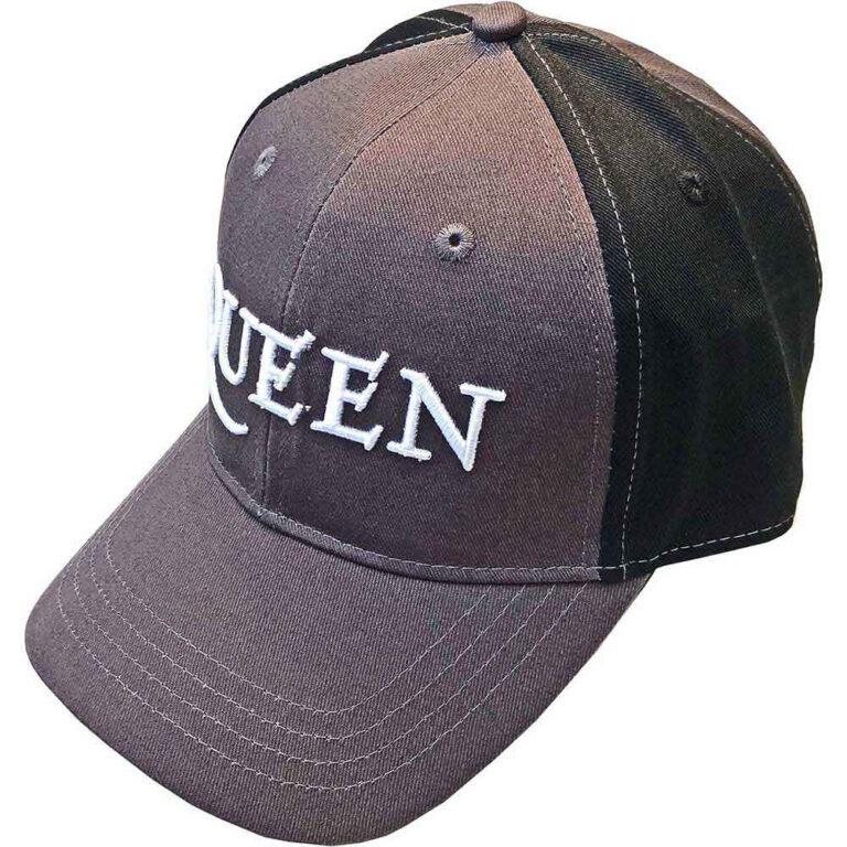 Queen Logo (Charcoal Grey & Black) (2-Tone) Baseball Cap