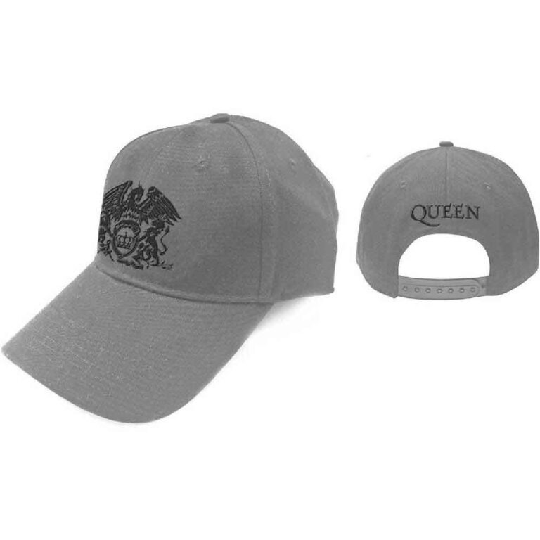 Queen Black Classic Crest Baseball Cap