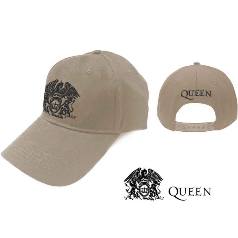 Queen Black Classic Crest Baseball Cap