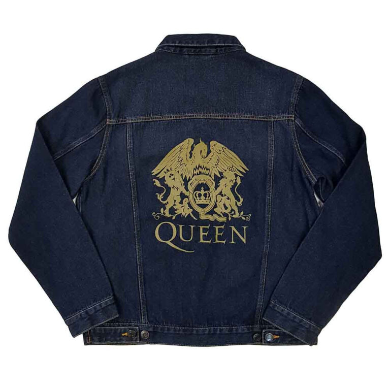 Queen Classic Crest (Denim Blue) Denim Jacket