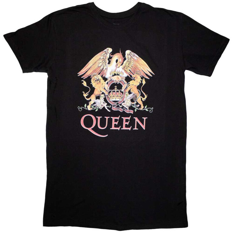 Queen Classic Crest Ladies T-Shirt Dress