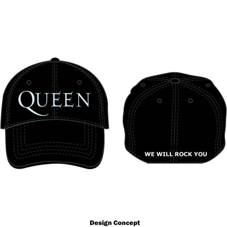 Queen Sonic Silver Logo Baseball Cap