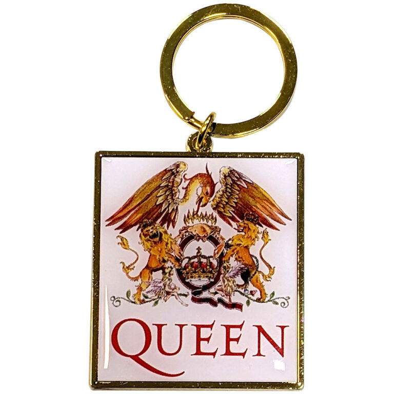 Queen Classic Crest Keychain