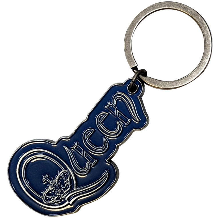 Queen Crown In Q Logo Keychain