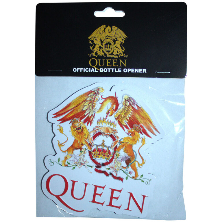 Queen Classic Crest Embossed Fridge Magnet