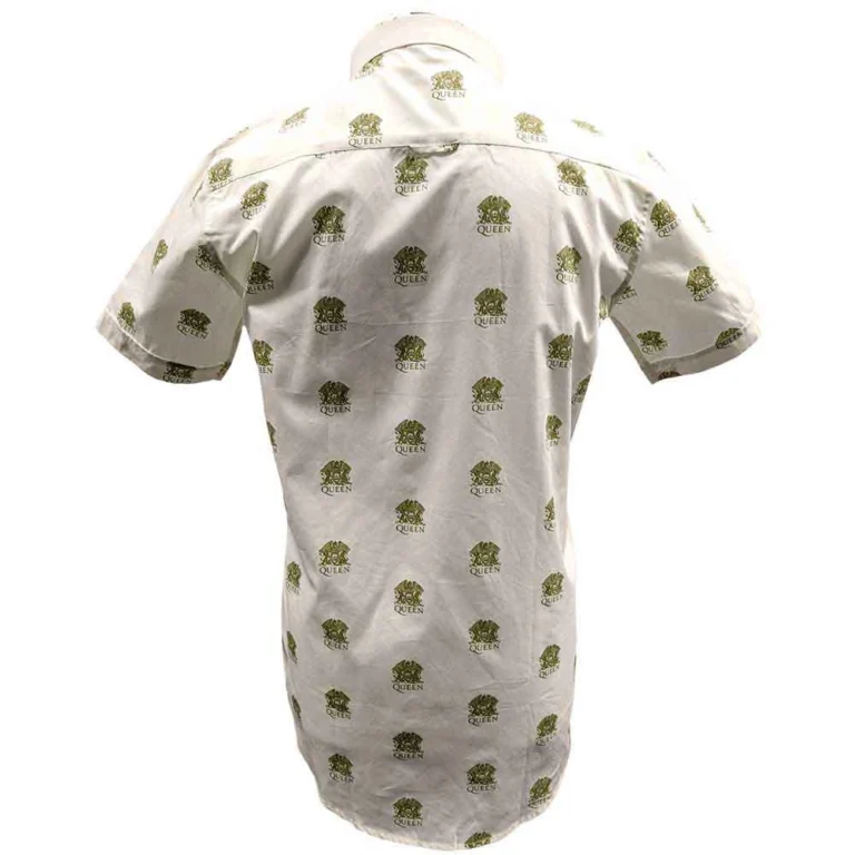 Queen Crest Pattern (White) (All Over Print) (LOS) T-Shirt