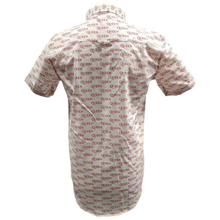 Queen Logo Pattern (White) (All Over Print) (LOS) T-Shirt
